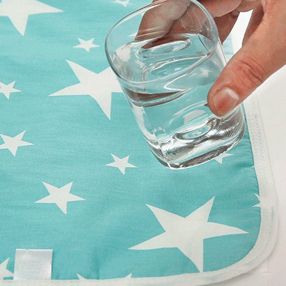 Cotton Material Portable Changing Pad Foldable Design Reusable Pad  Travel Use
