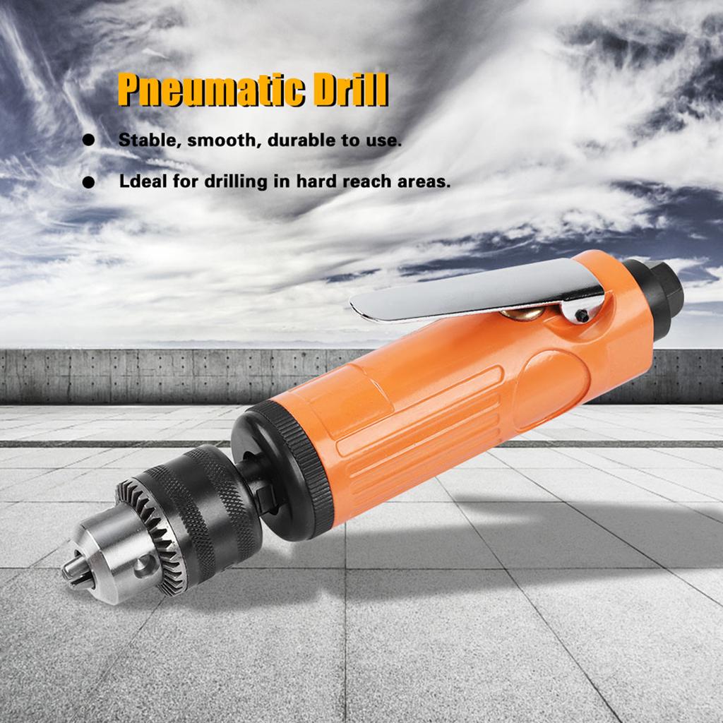 KP556 3Celsius8 High Speed Straight   Power Drill Pneumatic Drilling Tool S 1800rpm