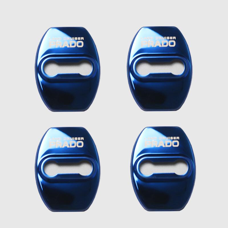 

Аксесуари для Toyota Land Cruiser Prado 150 Door Lock Interclearance Scratch Cover Automotive Interiors 2013, 2017, 2018, синій