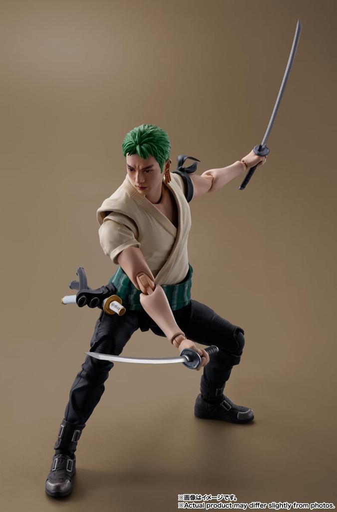 TAMASHII NATIONS Roronoa Zoro Netflix ONE 145mm Painted Movable Figure S.H.Figuarts (A Series PIECE) Approx. PVC&ABS