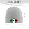 Italia Warm Knitted Cap Hip Hop Bonnet Hat Autumn Winter Outdoor Beanies Hats for Unisex Adult