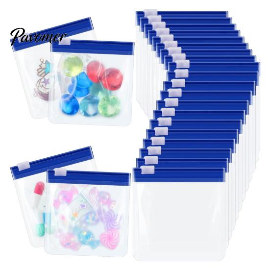 Lightweight Pill Container Slide Lock Medicine Bags, Reusable EVA Pouch, Waterproof Portable Travel Bag Pills Small Items Storage Bag, for And