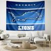 Detroit Team Spirit Quick-Dry Tapestry Hanging for Bedroom,Livingroom, Playroom,Decor Art Room Wall Tapestry Holiday and Birthday Gifts