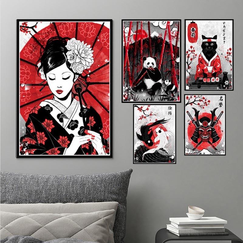 Home Decor Prints Painting Pictures Wall Art Ruby Geisha Japanese Samurai Modular Nordic Style Canvas Poster Modern Bedside Background At Affordable S Free Shipping Real Reviews With Photos Joom - Samurai Home Decor Home Decor Prints Painting Pictures Wall Art Ruby Geisha Japanese Samurai Modular Nordic Style Canvas Poster Modern Bedside Background At Affordable S Free Shipping Real Reviews With Photos Joom - Samurai Home Decor