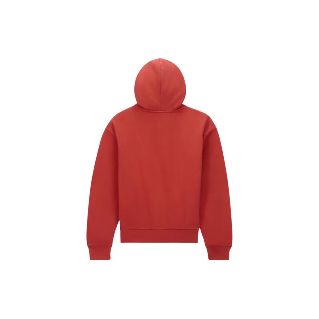 Nike X Stüssy Collaboration Casual Sports Fleece Long Sleeve Hoodie Unisex Hoodies Red FJ9162-642