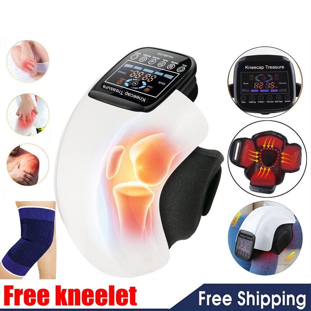 

ABS Электрический массажер для колена Светодиодный экран Массажер для колена Умный локоть Массажер для плеч и рук