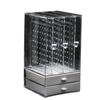 Jewelry Storage Rack Transparent Large Capacity Dustproof Vertical Earrings Display Stand Jewelry Storage Clear Drawer Box Case