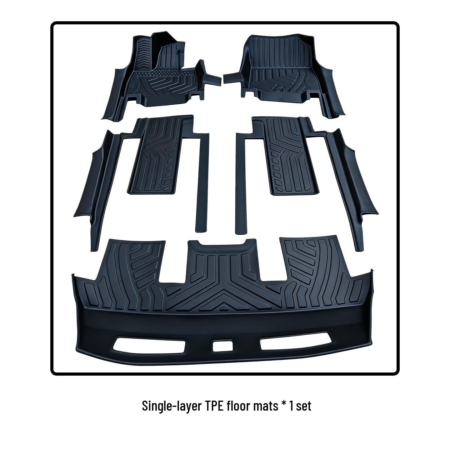 

Eco-Friendly, Odorless, Double-Layer, Wear-Resistant Floor Mats for Changan Deepal S09 - Door Sill Coverage Included