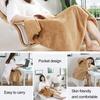Practical Heating Play Breathable Blanket USB Plug Keep Warm