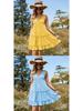Sleeveless V-Neck Layered Casual Holiday Dress