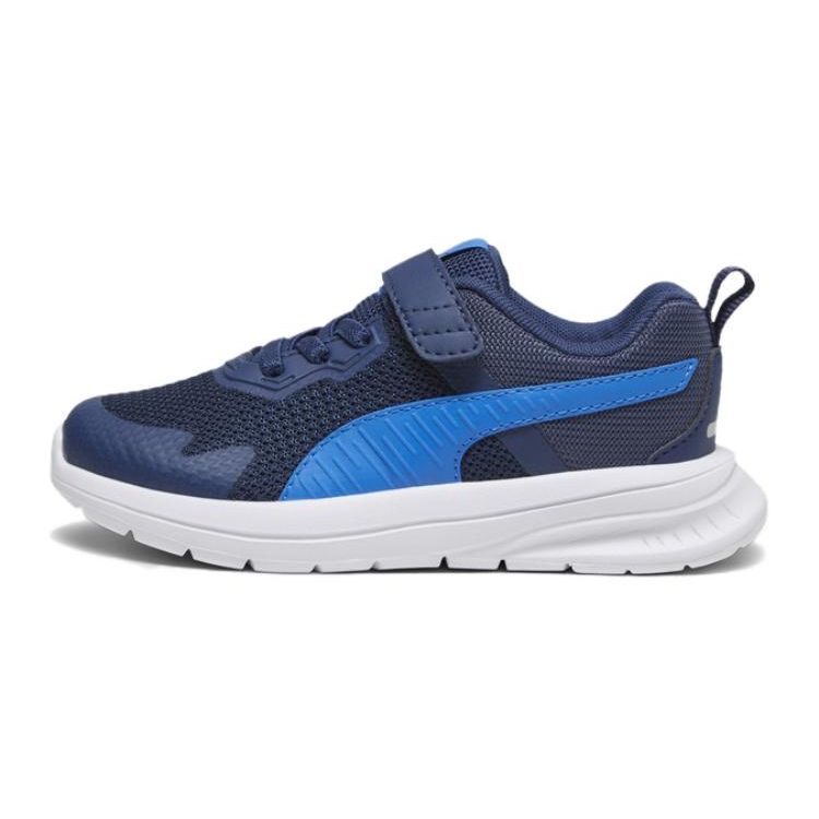 Puma Run Mesh Cushioning Low-Top Kids Running Shoes Kids Sneaker Navy-Blue 386239-09