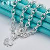 Collier pendentif trèfle en argent, bijoux fantaisie