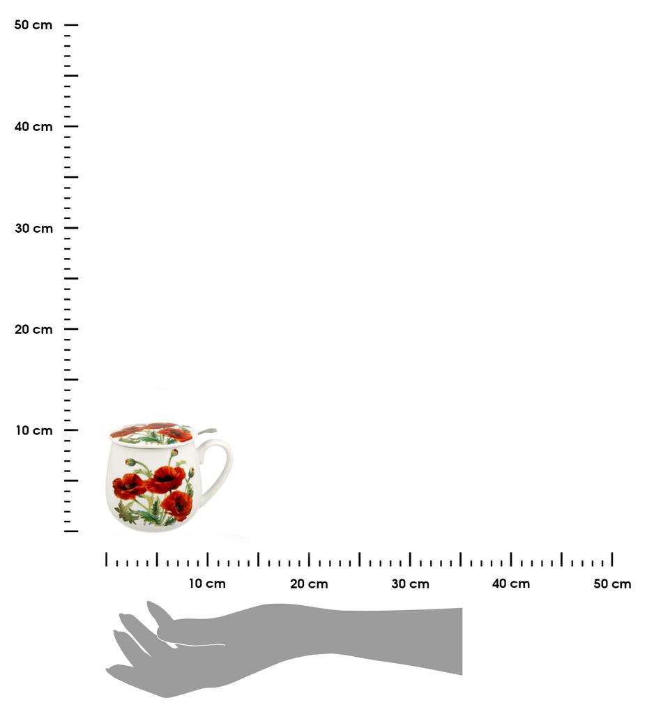 Porcelanowy Kubek Z Zaparzaczem Classic