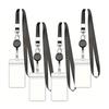 1/2/3PCS Retractable Badge Reel Retractable Teacher Lanyard with Name Card Badge Holder Neck Strap Keychian Accessories Gift