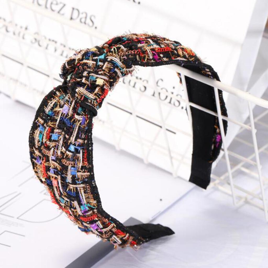 PROLY New Fashion Hair Accessories For Adult Solid High Quality Elastic Hair Band New Headwear Turban