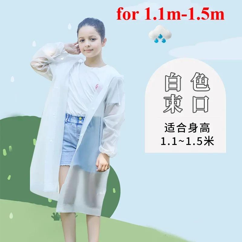 Kinder Regenponcho Mehrweg Reise Regenbekleidung Mantel Outdoor Wanderzubehör Kinder Regenmantel Kinder Regenbekleidung Wasserdicht