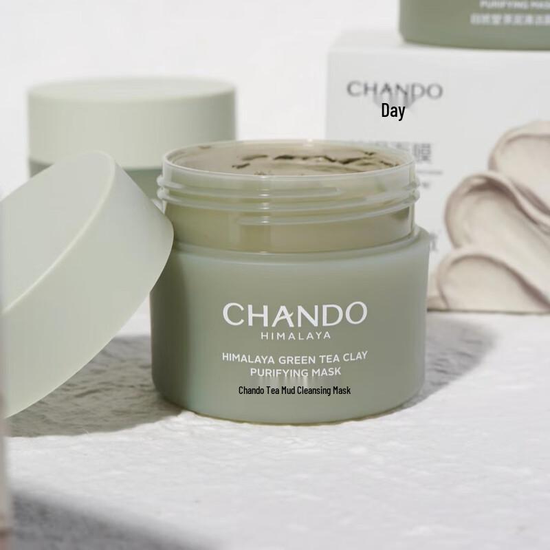 

CHANDO Гималайская маска для очищения с грязью из зеленого чая