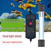 Lâmpada Esterilizadora UV Submersível para Aquários e Lagos de Peixes - Purificador de Água Ultravioleta e Removedor de Algas