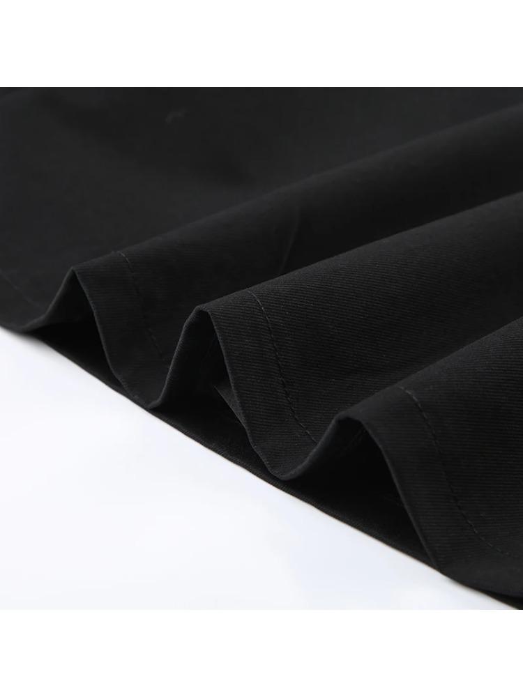 Sweet Basic Patchwork Bandage A-Line Skirt Casual Slim Low-Waisted Mini Skirts Women 2024 Summer Fashion Streetwear Lady