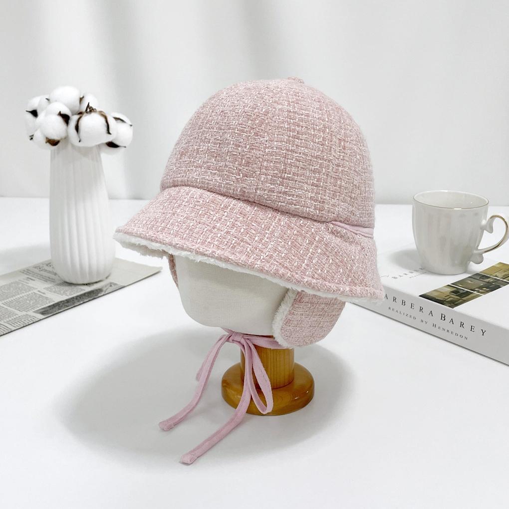 Women's and Men's Daily Tweed Earflap Bucket Hat