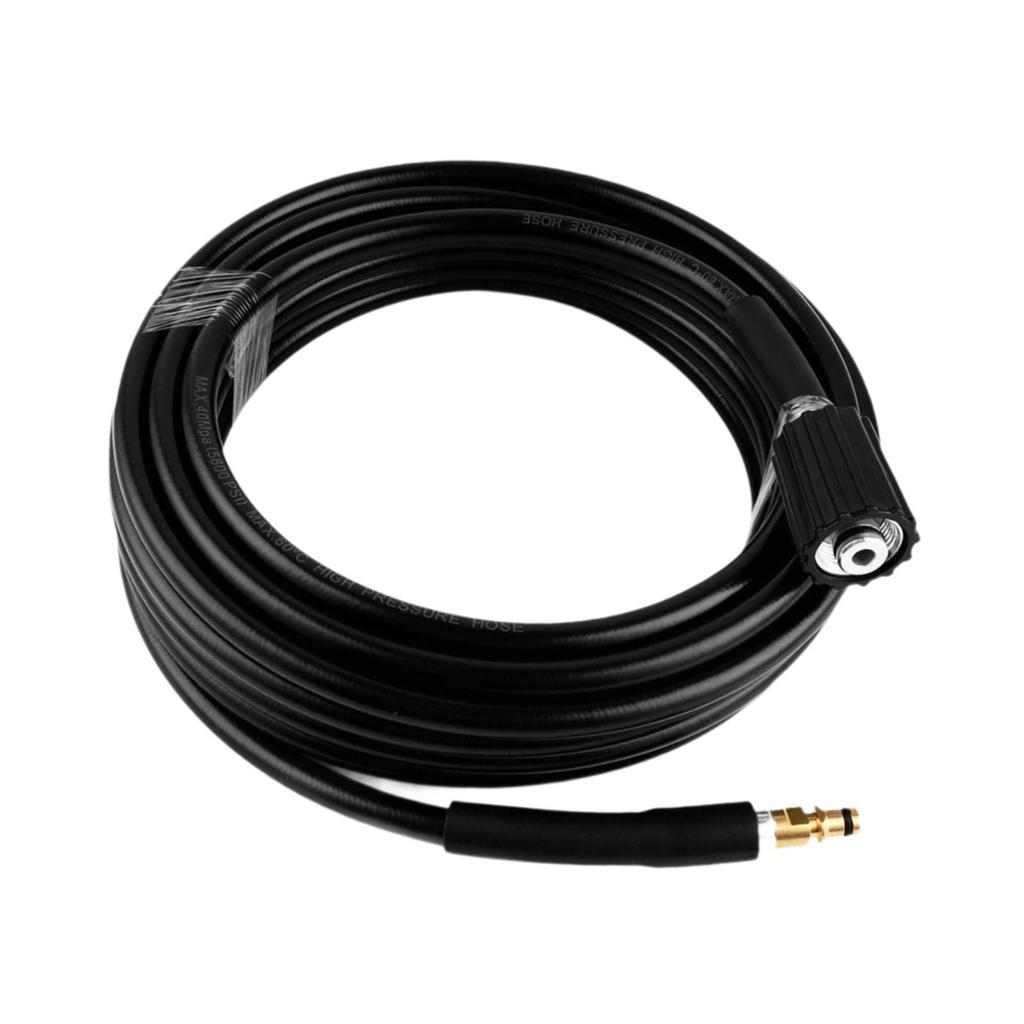 High Pressure Washer Hose Electric Power Wash for Car Washing Sidewalks 6m
