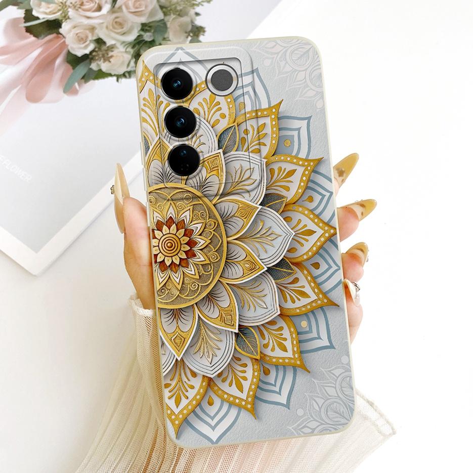 For Vivo V27 Pro Case V2230 Cool Owl Dragon Painted Cover Shockproof Soft TPU Phone Case For Vivo V27e V 27 e VivoV27 Pro Fundas