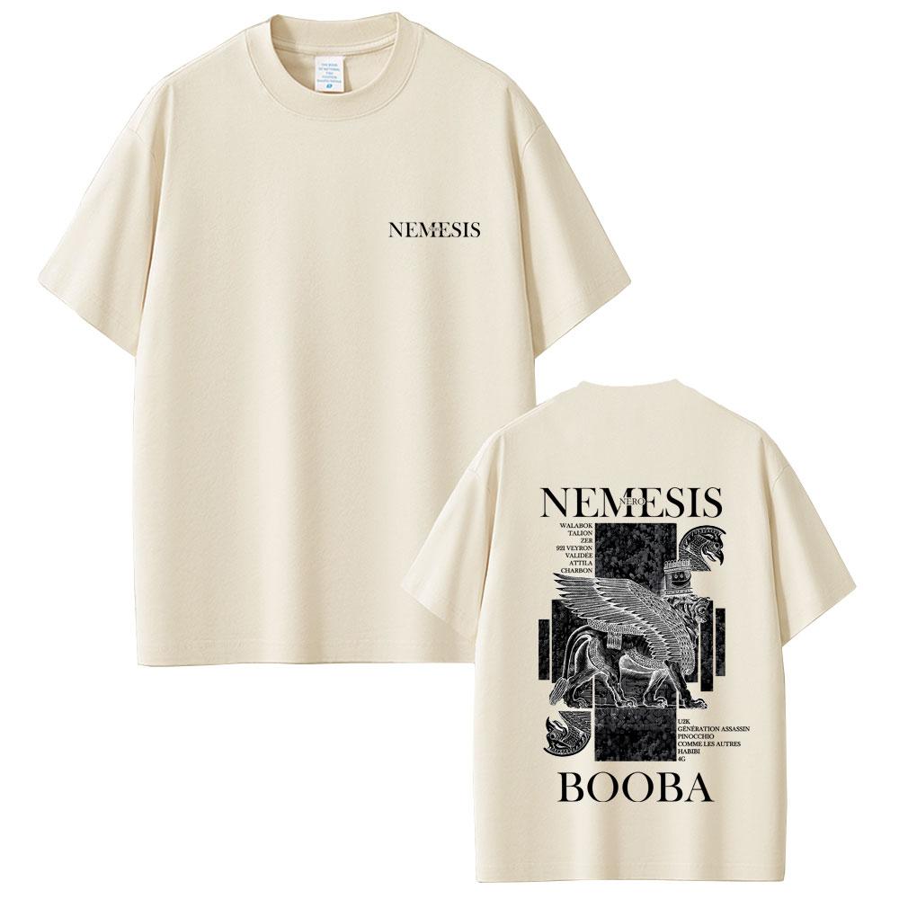 

Rapper Nero Nemesis Album Graphic T-shirt Men Women Hip Hop Fashion Pop Music T-shirts Men s Casual Vintage T Shirts Streetwear 4XL