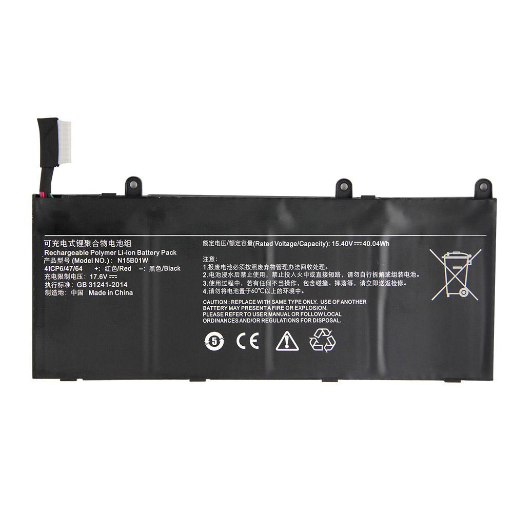 Replacement Laptop Battery N15B01W For Xiaomi Mi Ruby 15.6 inch TM1703 TM1802-AD/N/C 40Wh