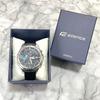 Used New CASIO EDIFICE Chronograph Watch Leather Strap