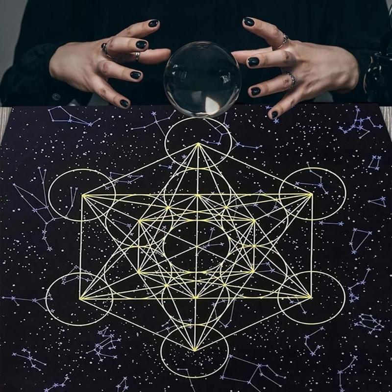 Altar Cloth Tarot Table Napkin Tarot Cloth Tapestry Tarot Divination Cards Cloth