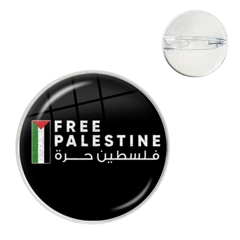 Bunter PLE Flaggen-Anstecker Stilvolle Nationalflaggen-Anstecknadel Tragbare Hemd-Reversnadel Modische Brosche Accessoire für Männer Frauen