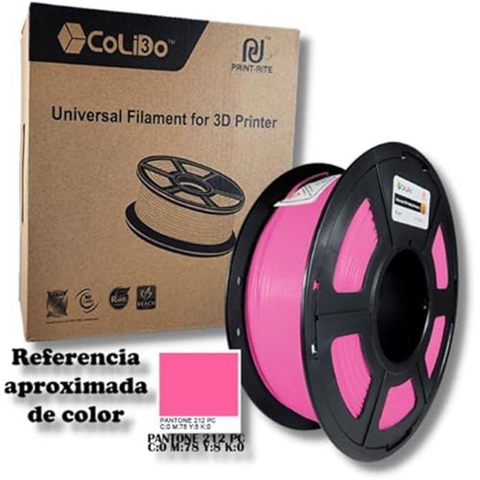 Filament PLA+ - COLIDO - 1,75 Mm - 1 Kg - Couleur Rose - Imprimantes 3D