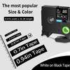 5 PK Compatible Brother TZe-335 12mm Label Tape Laminated White On Black Cartridge Cassette for P-Touch PT-1000 PT-H101C PT-H105