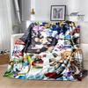 Cartoon Sword Art Online bedruckte Decken Picknickdecke Warme Flanelldecken Heim-Bettwäsche Decken für Betten Geburtstagsgeschenk