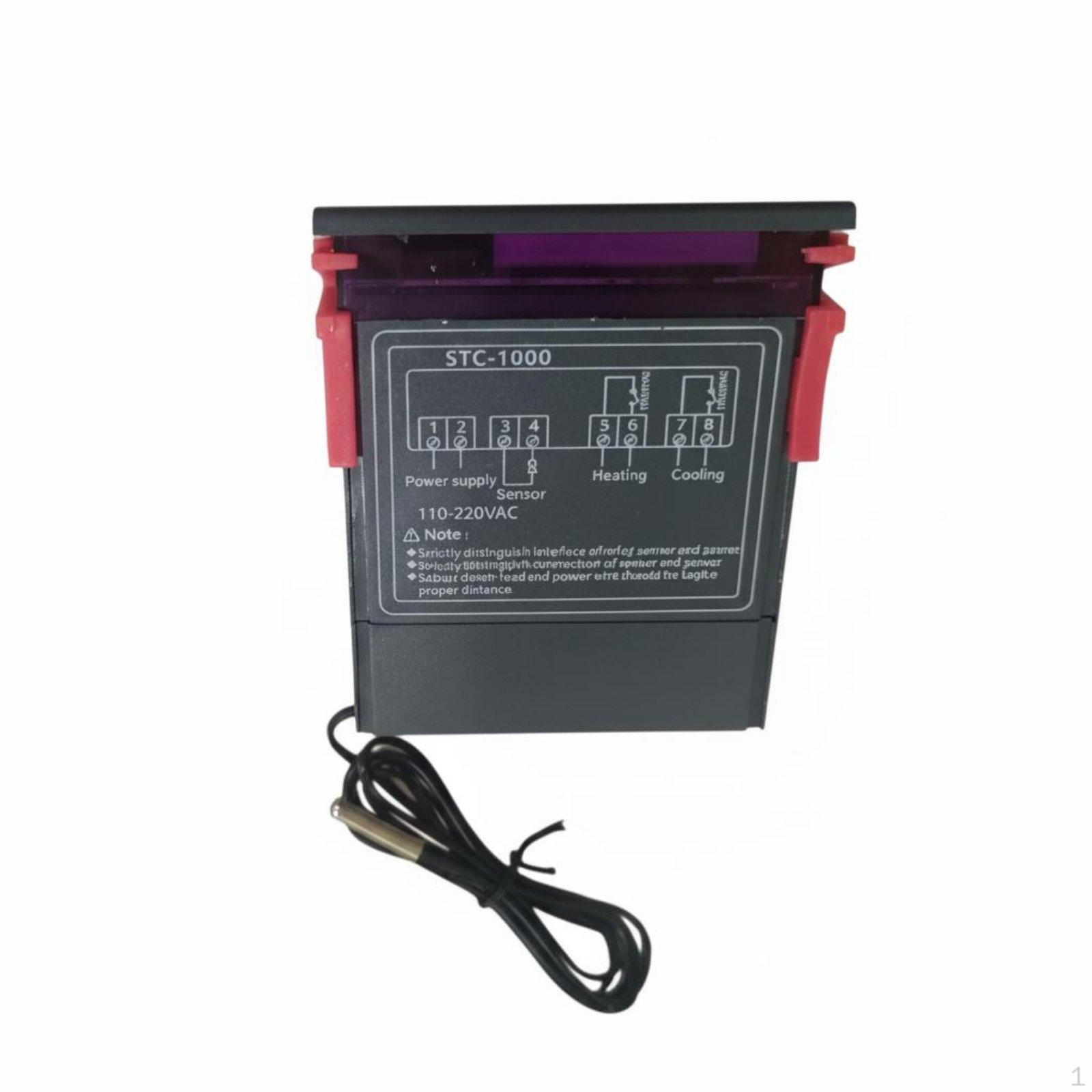 1000 Microcomputer Thermostat Alarm Function Aquarium Hatchery Unit High Precision 0.1°