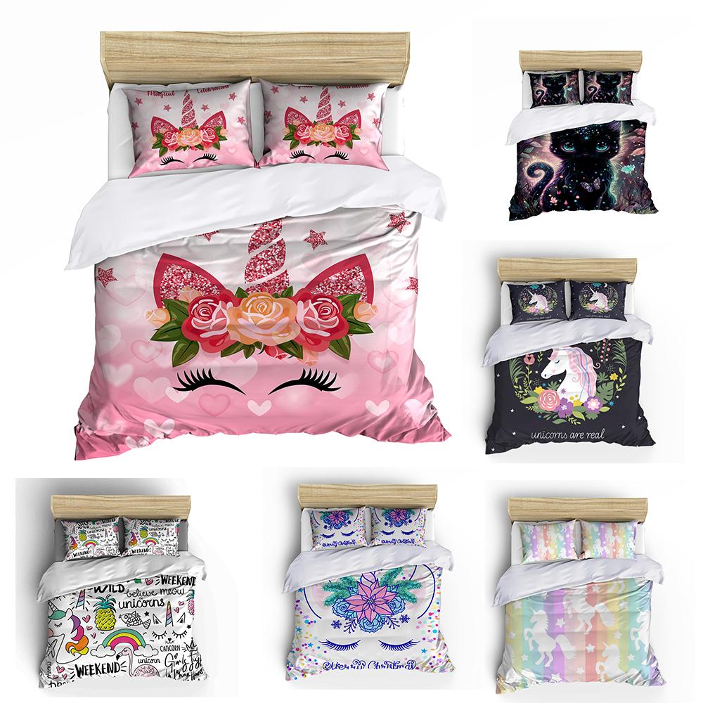 

Пододеяльник серии Unicorn, односпальный, двухместный, полный, королева, король