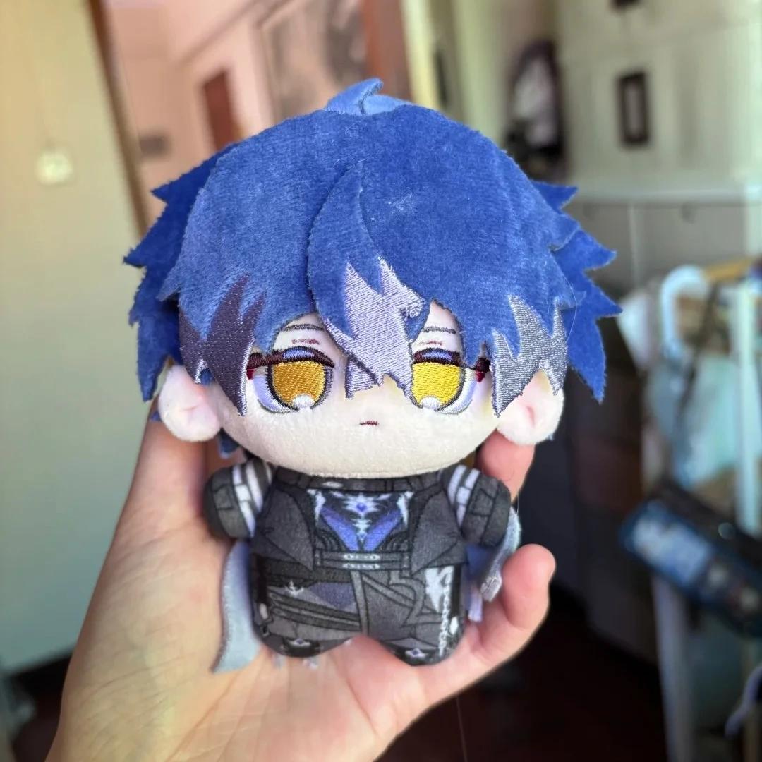 10cm Cartoon Genshin Impact Finnis Plüschtier Niedliche Kuscheltier Anime Puppe Niedliche Figur Plüschtiere Geburtstagsgeschenke Für Fans 10cm blue