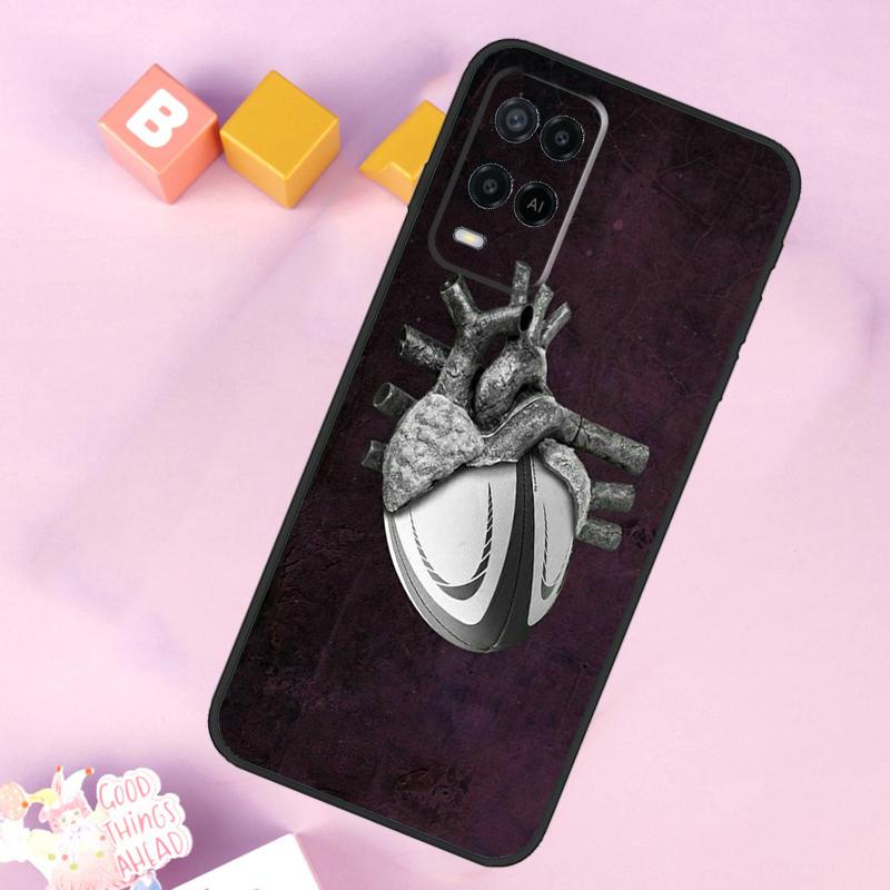 

Rugby Football Sport Case For Oppo A17 A57 A16 A76 A96 A60 A40 A80 A18 A38 A58 A78 A98 A15 A54 A74 A94 A6 A5 Pro OPPO A54 4G