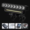 8 /5LED Bicycle Headlights USB Charging MTB Cycling Lamp Bike Front Light  Bicycle