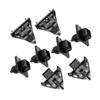 New High Quality Black Cruiser Cowl Clip Set FOR 2007 2008 2009 2010 2011 2012 2013 2014 TOYOTA FJ Professional Car Accessories