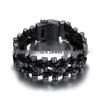 Stainless Steel Viking Runes Celtic Bracelet with Knot Pattern - Retro and Trendy Ornament