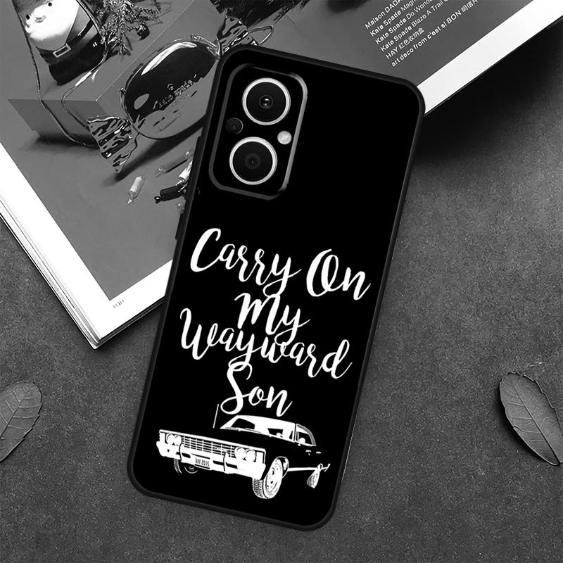 

Сверхъестественное CARRY ON WAYWARD SONS Чехол Для OPPO Reno 10 Pro 8T 4Z 5Z 4 5 6 7 8 Lite OPPO Find X5 X6 Pro X3 Neo X2 Lite Обложка OPPO Find X5