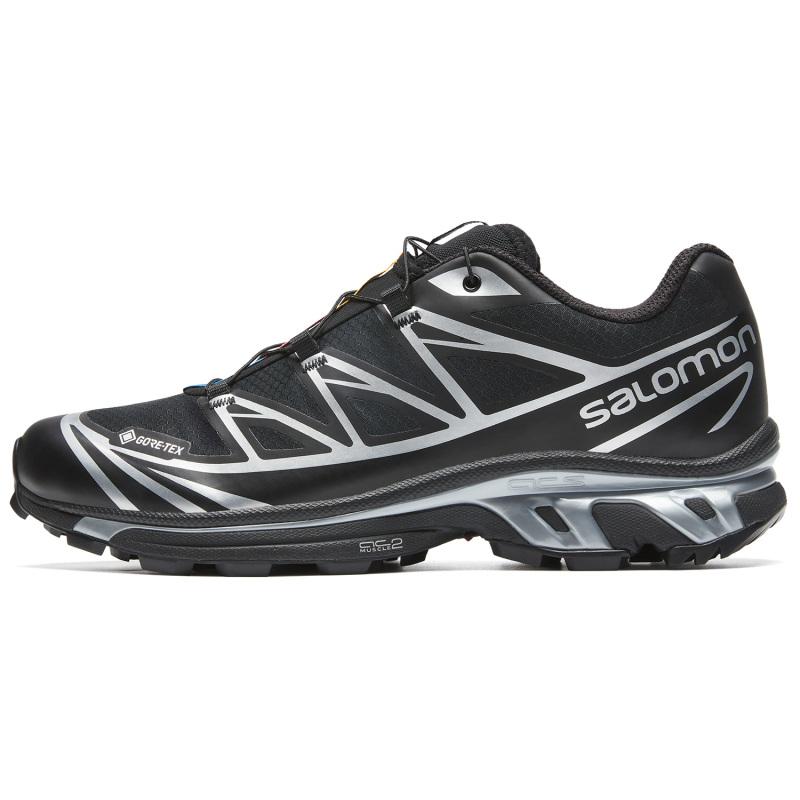 SALOMON XT 6 Gore Tex 'Black Silver' Sneakers 474506