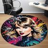 1pc Taylor Swift Chair Carpet for Office, Non-slip, Soft and Durable Office Rug, Perfect for Office yy251226018