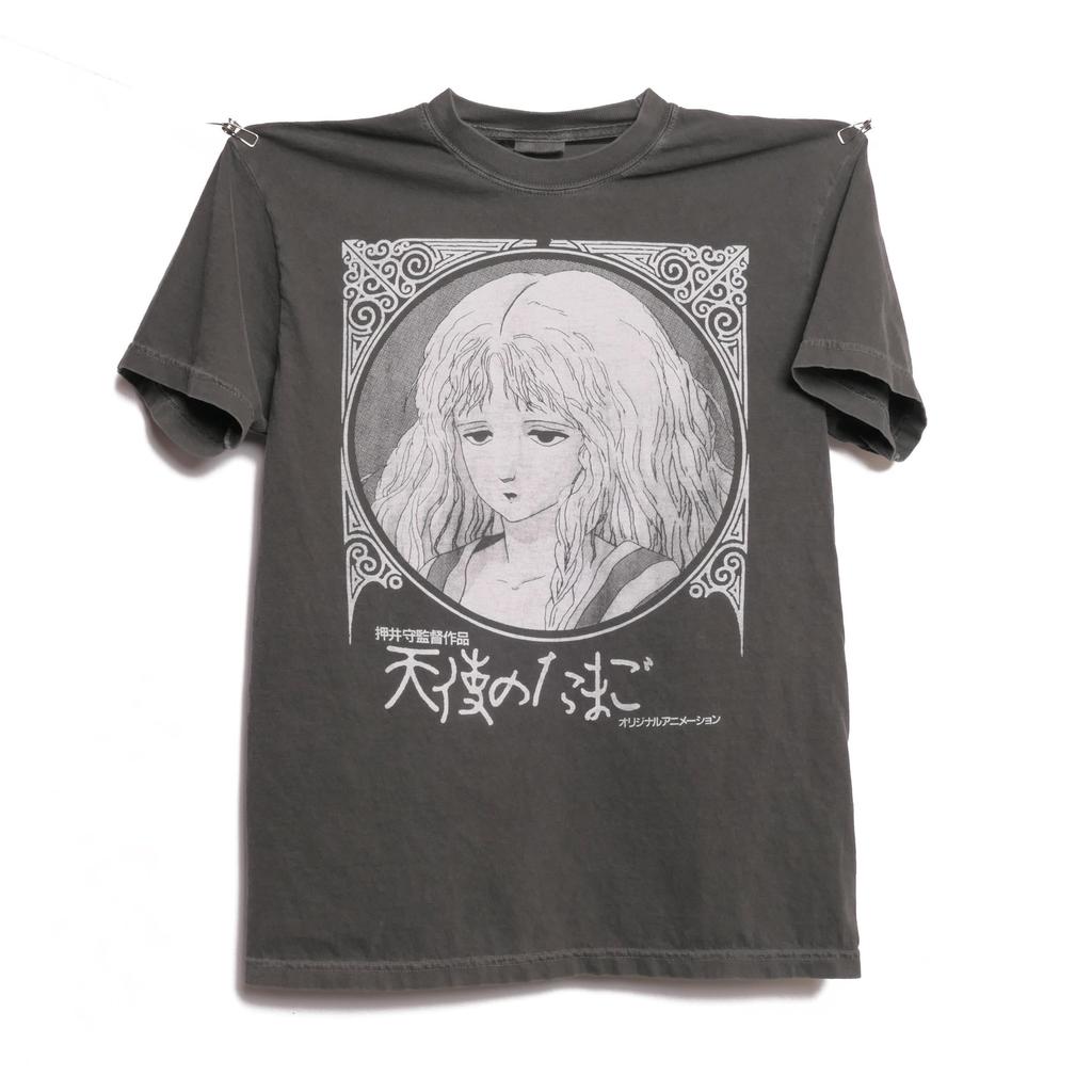 T-shirt Anime Film Uovo dell'Angelo Criterion Cult Classic Cinema Halloween Film T-shirt Larga Tenshi no Tamago Film Giapponese OVA Mamoru Oshii - M