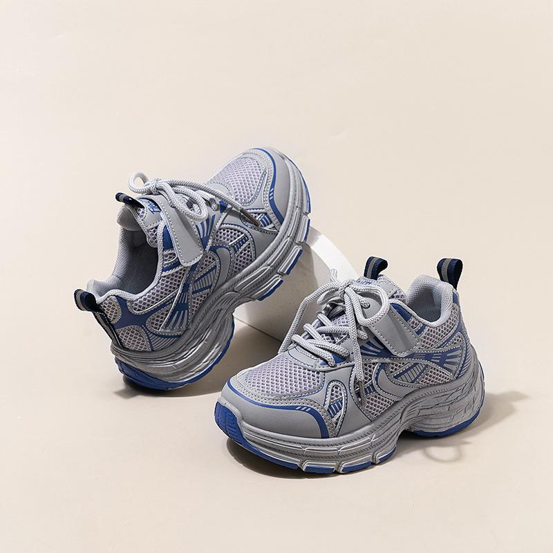 

Girls sports shoes 2025 autumn new children s mesh dad shoes girls casual shoes older children s soft-soled running shoes 31