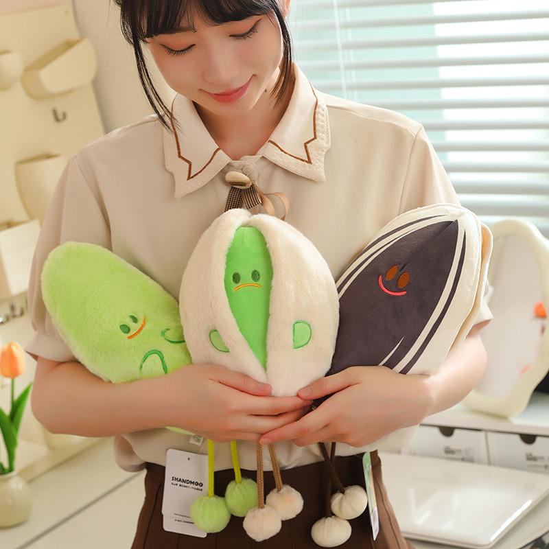 Adorable Plush Doll Family Nuts Series Stuffed With Pp Cotton Cute And Soft