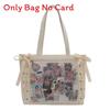 Tie Bow Itabag Large Capacity Single Shoulder Underarm Bag Cartoon Women Gift
