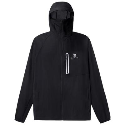 Camel Lightweight UV Protection Hooded Outdoor Jacket