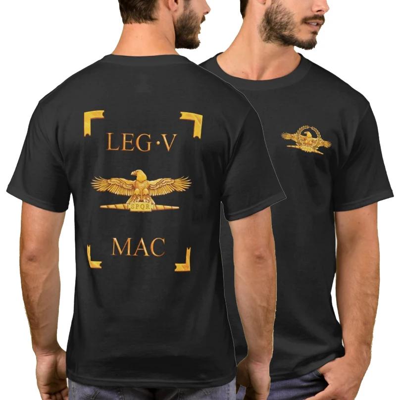 

Legio V Macedonica Vexillum Roman Legion TShirt 100 Cotton ONeck Summer Short Sleeve Casual Mens Tshirt Size S3XL S